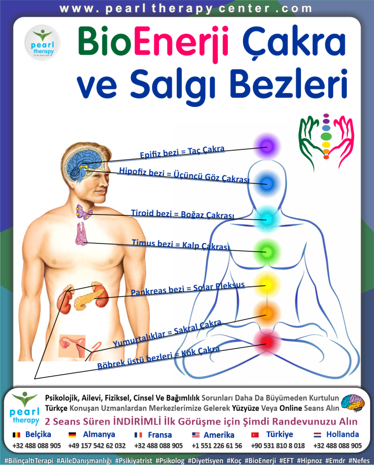 bioenerji çakralar salgı bezleri aura biyoenerji seansı enerji bedeni