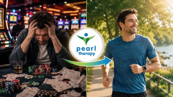 Kumar bağımlılığı tedavisi ve terapisi ile bahis, casino, online kumar ve iddia bağımlılığından kurtularak sağlıklı, huzurlu ve kontrollü bir yaşama kavuşan kişi – Pearl Therapy bütüncül kumar bırakma terapisi