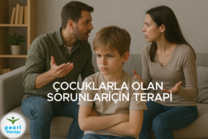 Çocuklarla yaşanan iletişim sorunları, davranış bozuklukları, aile içi çatışmalar ve duygusal problemler için uzman psikologlarla terapi desteği. Pearl Therapy Center'da çocuk psikolojisi alanında bilimsel yöntemlerle bireysel çözümler sunulmaktadır. Anne-baba-çocuk arasındaki bağı güçlendiren, sağlıklı iletişimi hedefleyen profesyonel danışmanlık hizmetleriyle çocukların ruhsal gelişimi desteklenir.