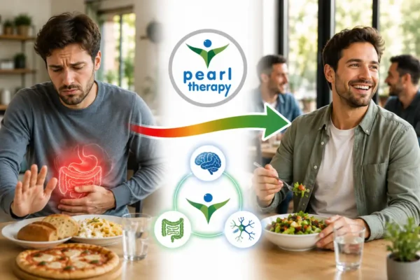 Die Zöliakie-Therapie beinhaltet den Übergang von Angstzuständen und körperlichen Reaktionen zu einem ausgeglichenen und gesunden Lebensstil. 