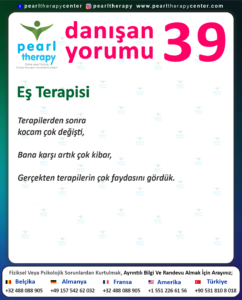 Pearl Therapy danışan yorumu çift terapisi