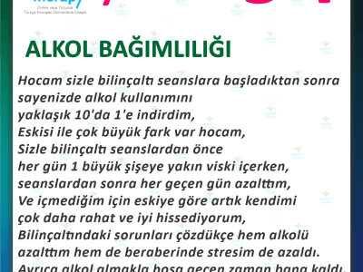 Alkol Bağımlılığı Tedavisi Terapisi