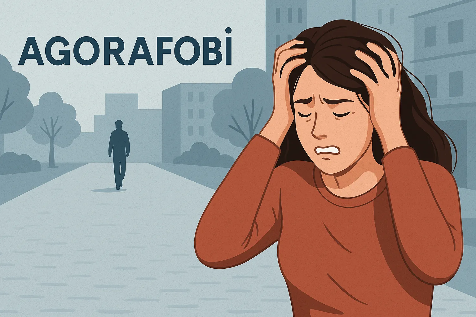 La thérapie contre l'agoraphobie vise à modifier la capacité à sortir de chez soi, à être seul et à se sentir en sécurité à l'extérieur.