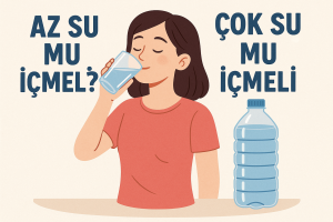 Should you drink less water or more water?