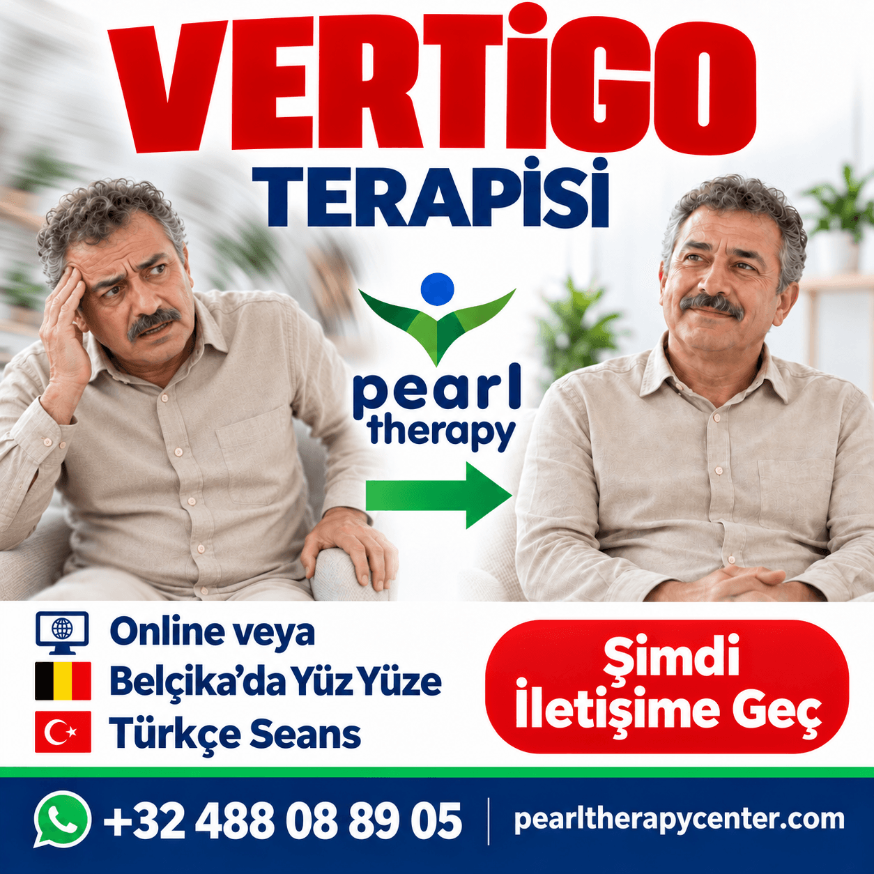 Pearl Therapy — Vertigo Sürecinde Danışmanlık Desteği